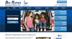 Desktop Screenshot of bigrapidsinsurance.com