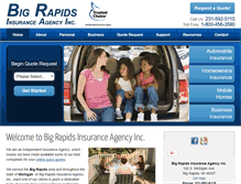 Tablet Screenshot of bigrapidsinsurance.com